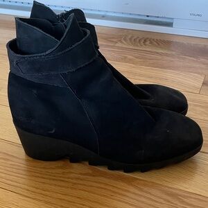 Arche Black Leather Boots 39